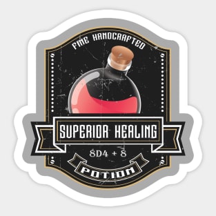 Superior Healing Sticker